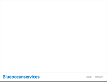 Tablet Screenshot of blueoceanservice.com